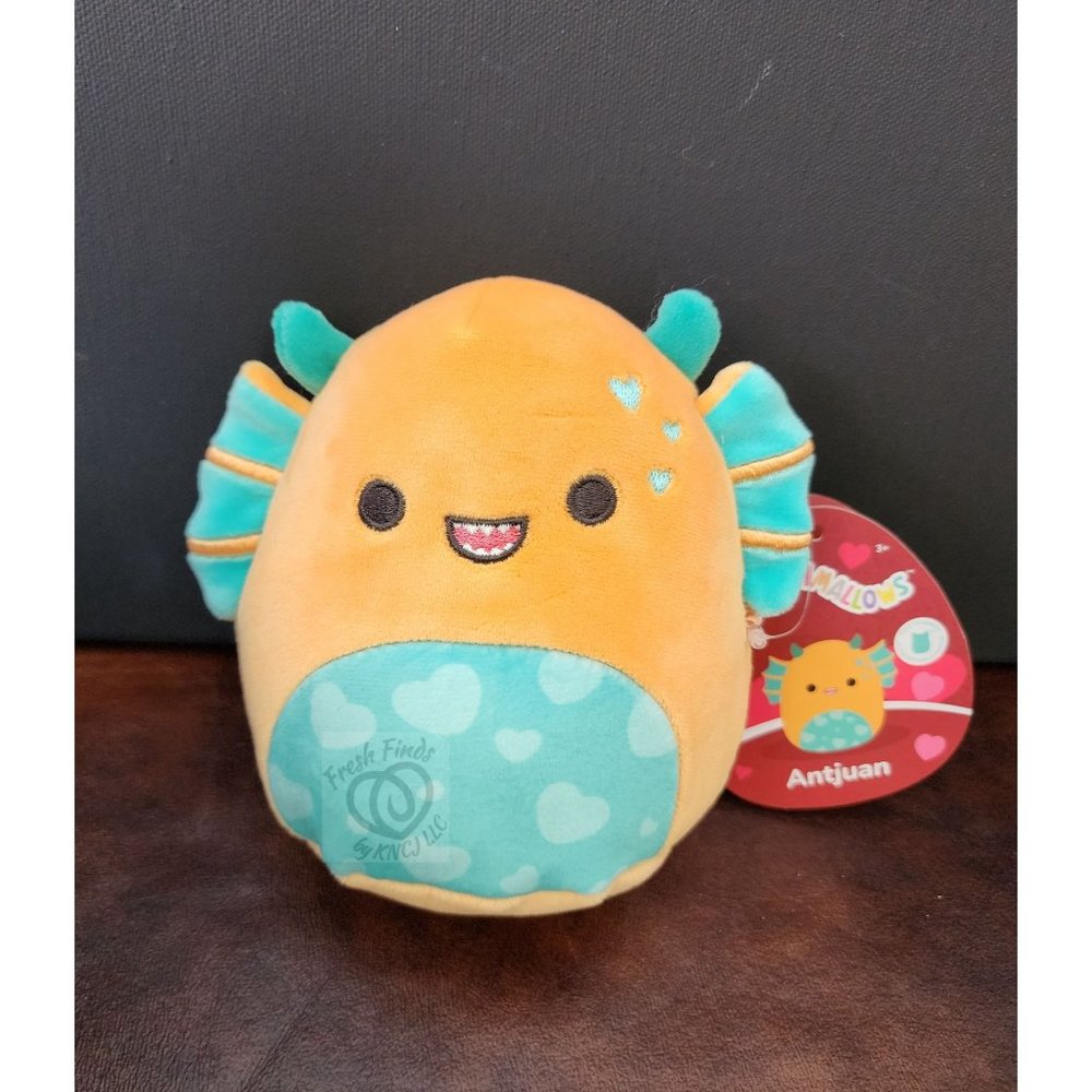 Squishmallows Antjuan the Sea Monster 5 Inch Valentine's Exclusive